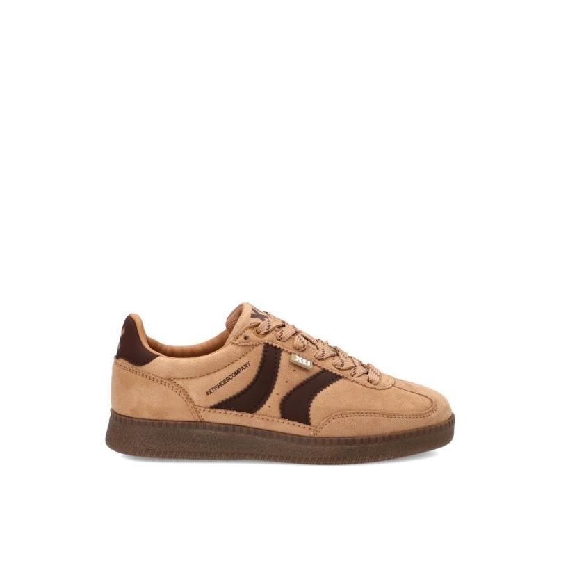 Zapatillas Casual Xti - Mujer - Suela Plana - Modelo 146125 - Color Beige