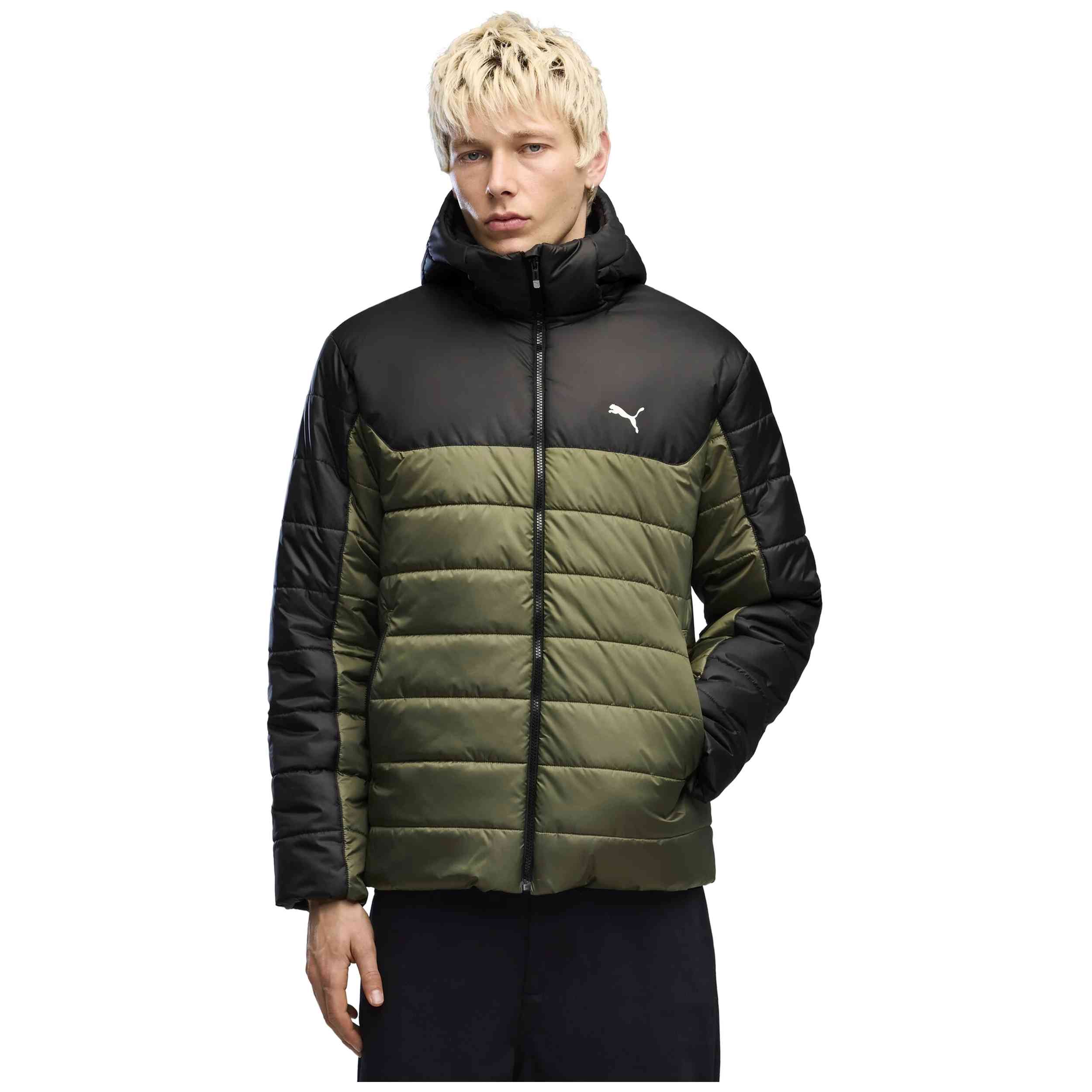 Chaqueta Puma modelo Ess Hooded Padded Ja