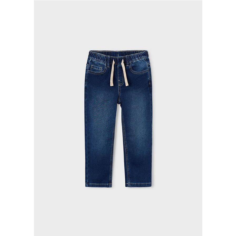 Mayoral - Pantalón soft denim jogger para niño, corte deportivo cómodo y elástico, ideal para uso diario en ropa infantil