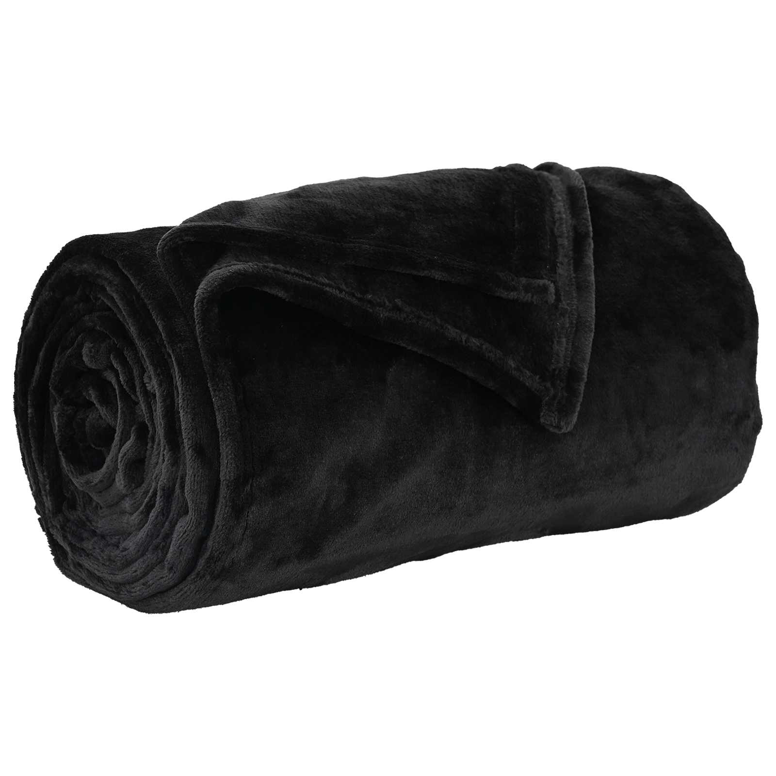 vidaXL Manta Negro 130 x 150 cm 0.51 kg Lana