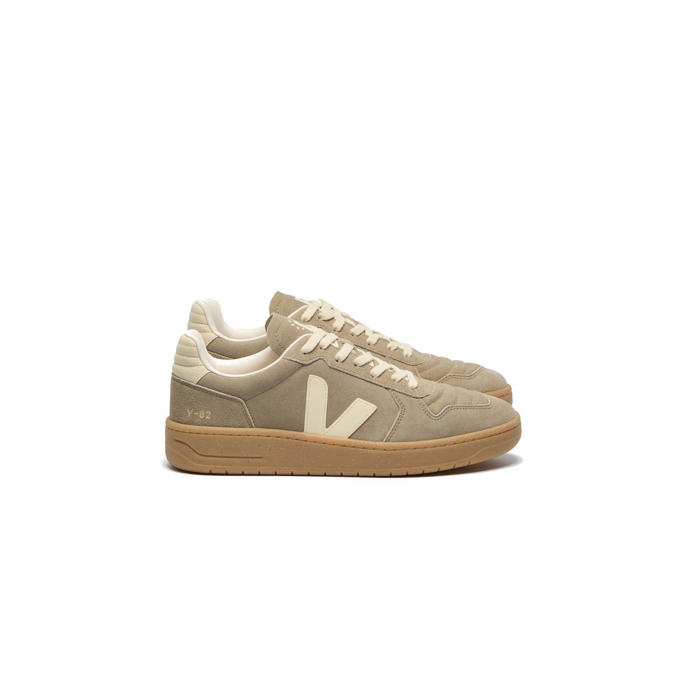 VEJA ZAPATILLA V-82 II SUEDE TAUPE CALCAIRE NATURA
