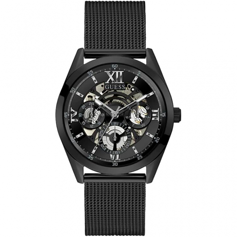 Reloj De Pulsera Guess Gw0368g3 Tailor Para Hombre Acero Black