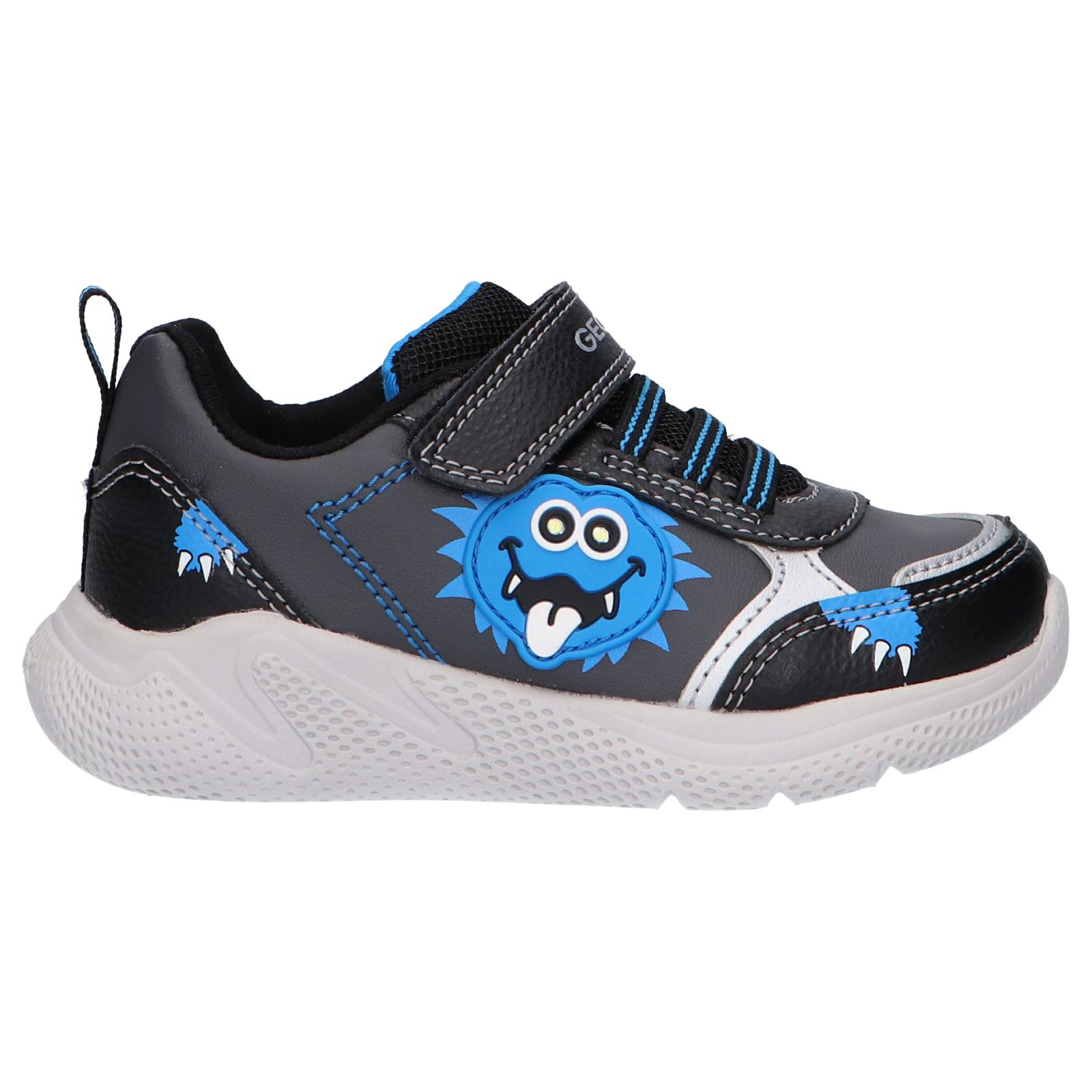 Geox b264ub 000bc b sprintye c9221 black-sky boys' sneakers