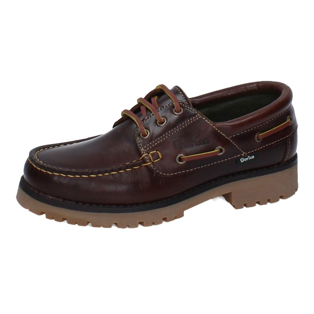Zapatos Mocasín marca GORILA para niño en color marrón. MOCASIN SEAHORSE