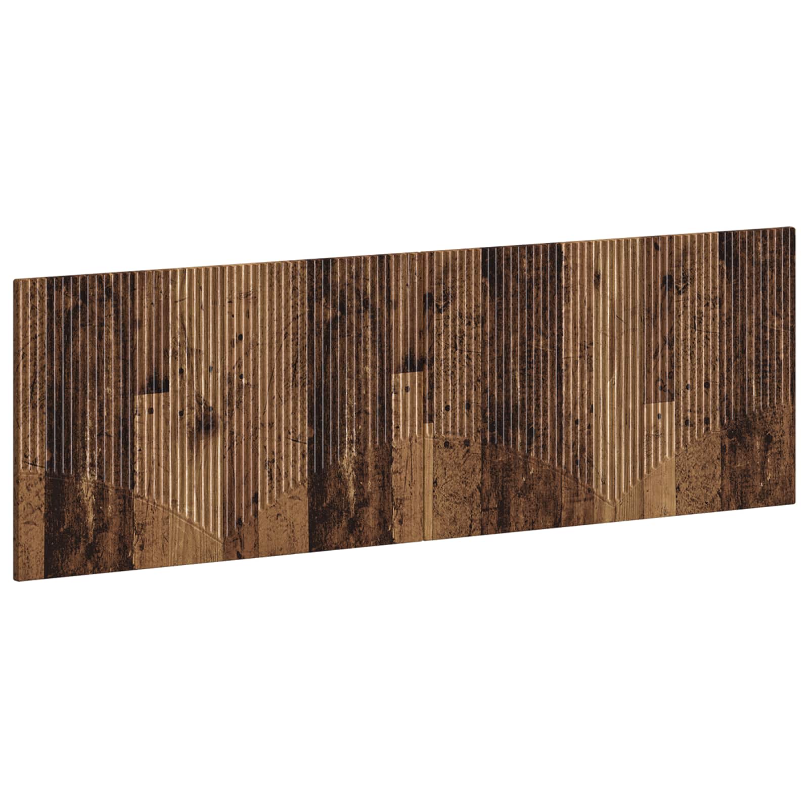 vidaXL Cabecero montada en la pared HOORN Madera de ingeniería 160 x 3 x 50 cm Multicolor
