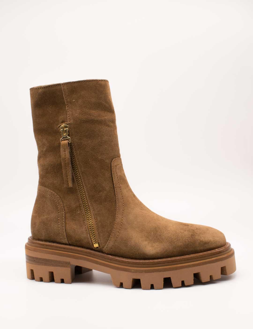 Botín Alpe 20981101 Monza Baby Silk Cuero de Mujer