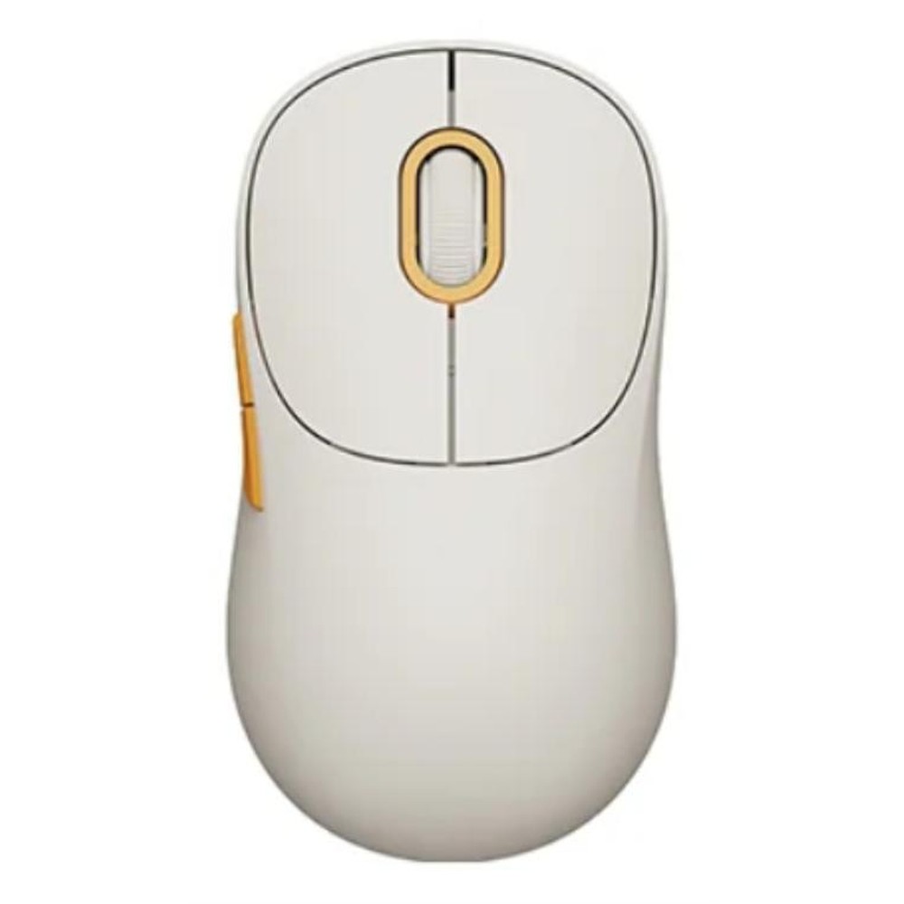 Xiaomi - Ratón inalámbrico 1200 dpi con conexión dual RF y Bluetooth, clic silencioso, diseño ergonómico para diestros, color blanco