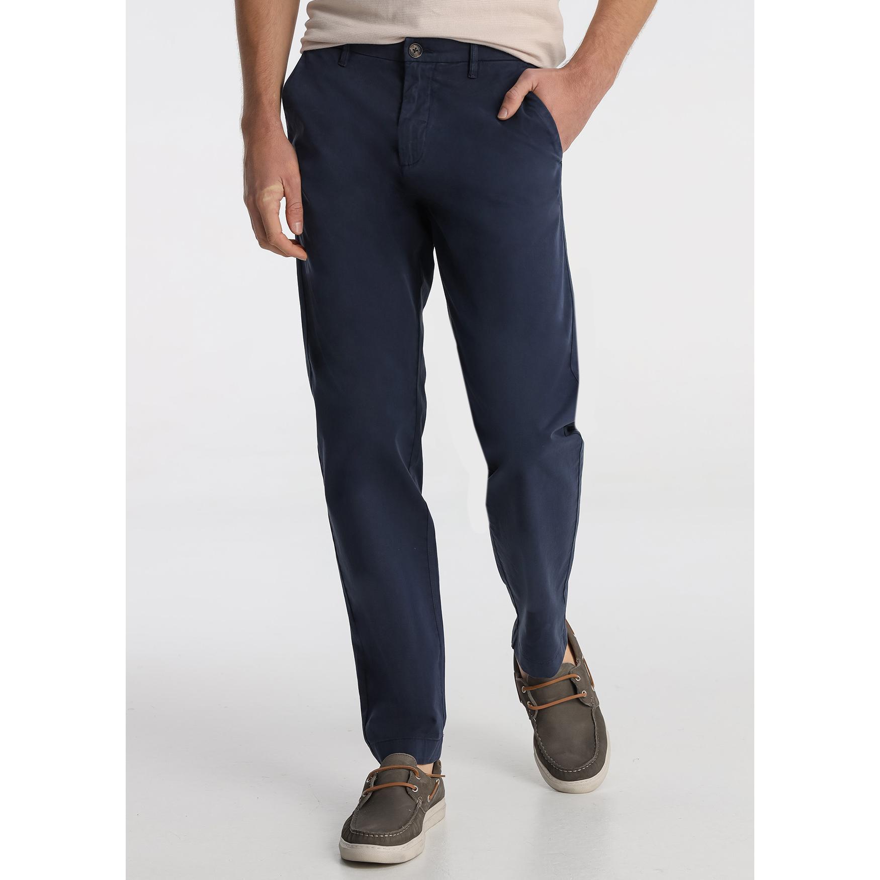 LOIS JEANS - Pantalon chino twill color - Regular fit - Tiro medio- Tallaje en Pulgadas- Tallaje en Pulgadas