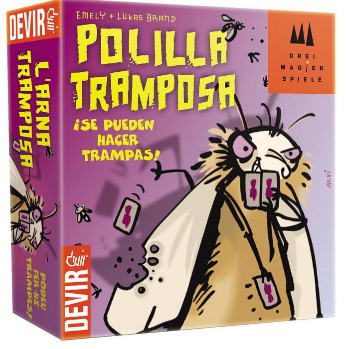 Devir Juego De Mesa Polilla Tramposa Juegos De Mesa 11X3X11 Cms.