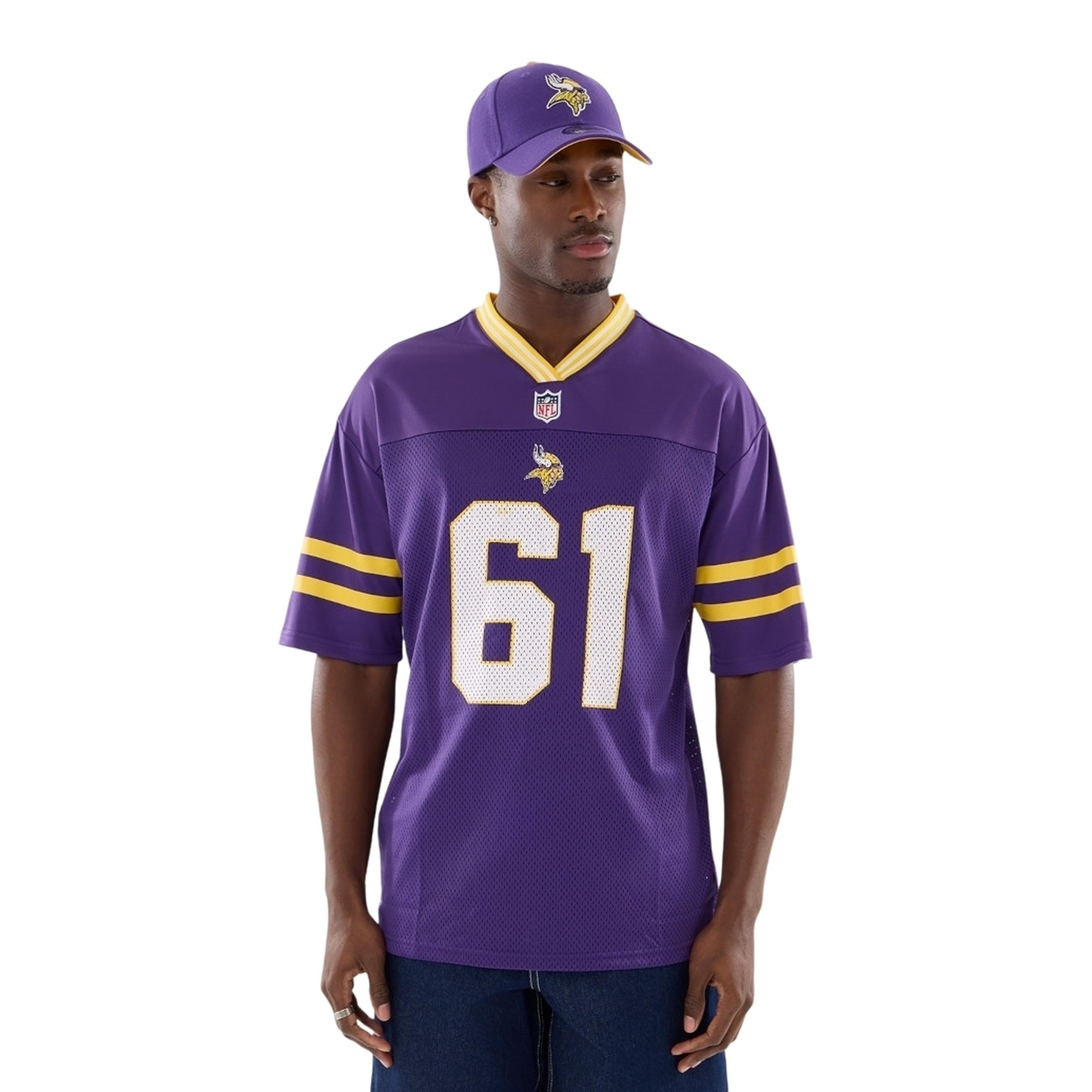 CAMISETA NEW ERA MORADA VIKINGS NOS NFL MESH TEE