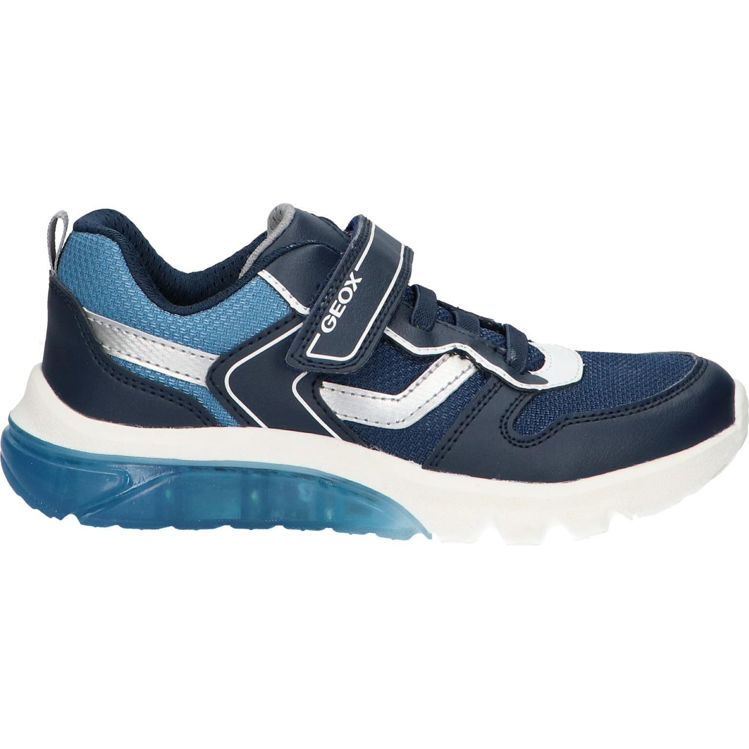 Men's and boys' sports geox j36lbc 011fe j ciberdron boy c4201 navy-dk silver