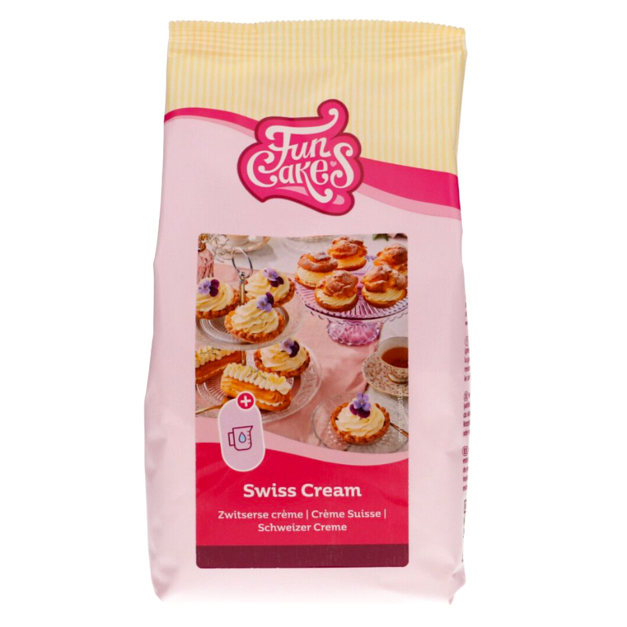 Glotomania Preparado para Crema Suiza Funcakes 500g - Edición Especial
