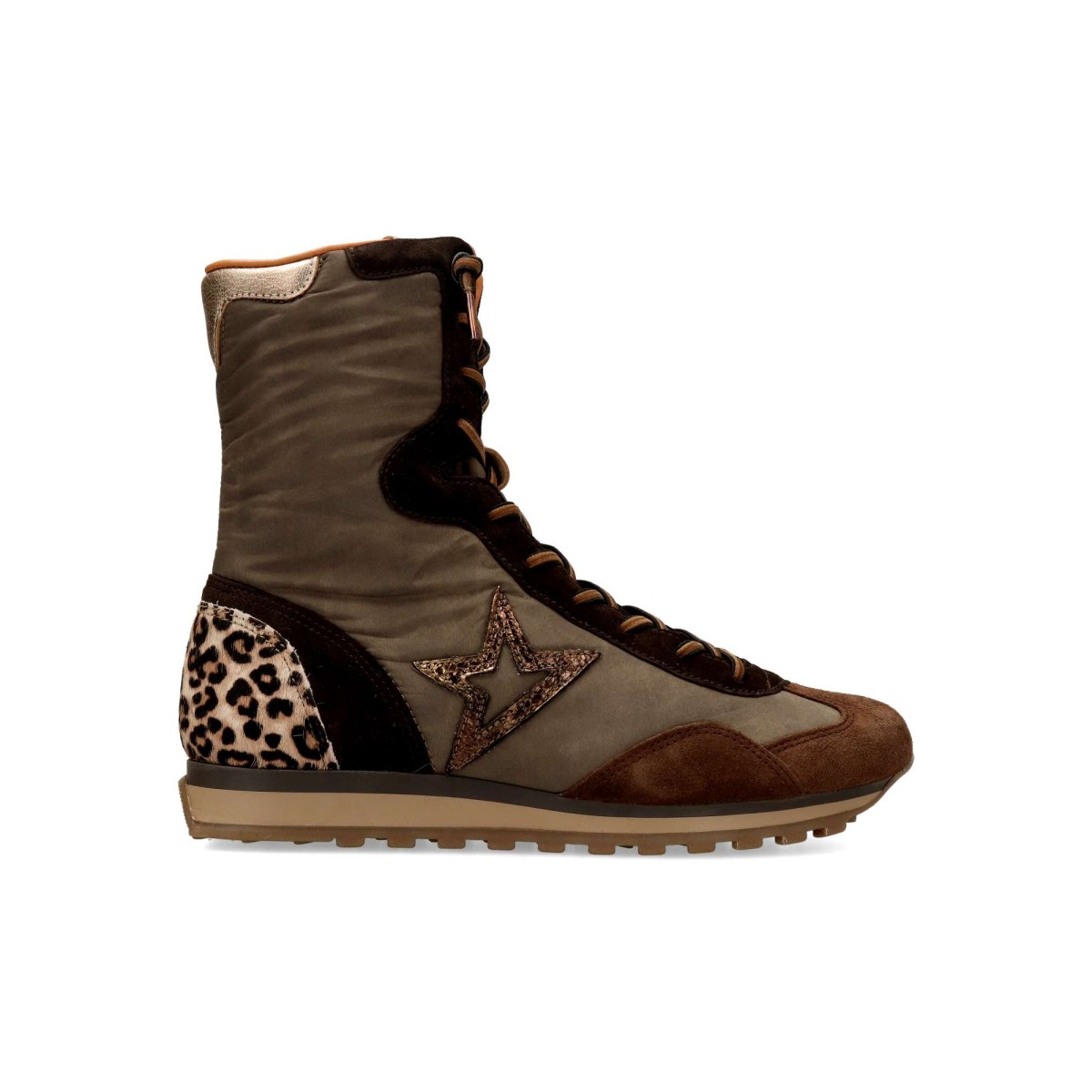 Cetti - Botines casual vintage CETTI con cordón elástico para mujer, diseño moderno y alto nivel de comodidad, estilo deportivo e informal