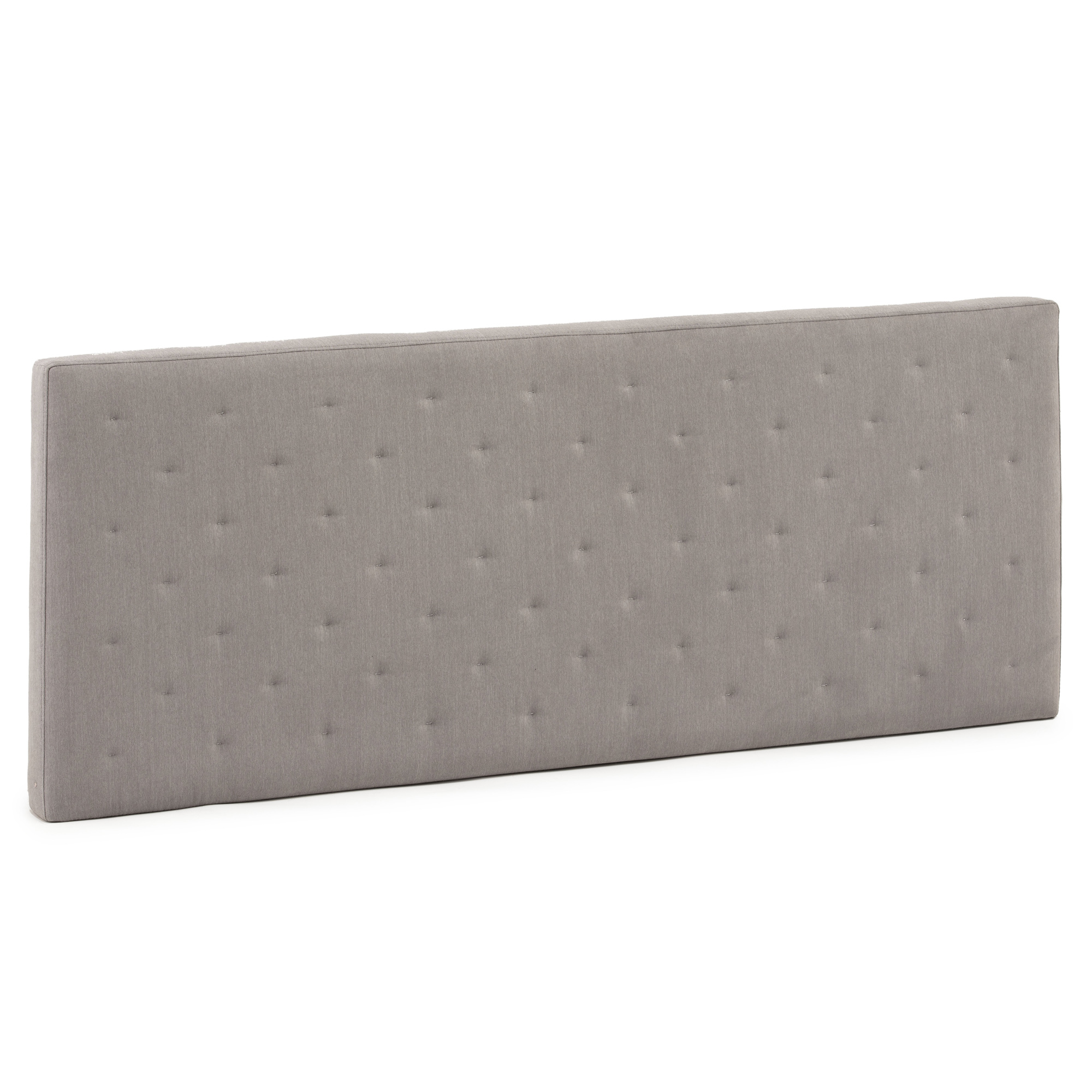 VS Venta-Stock - Cabecero de cama modelo Malta 160x60cm en color Gris (Cumbia)