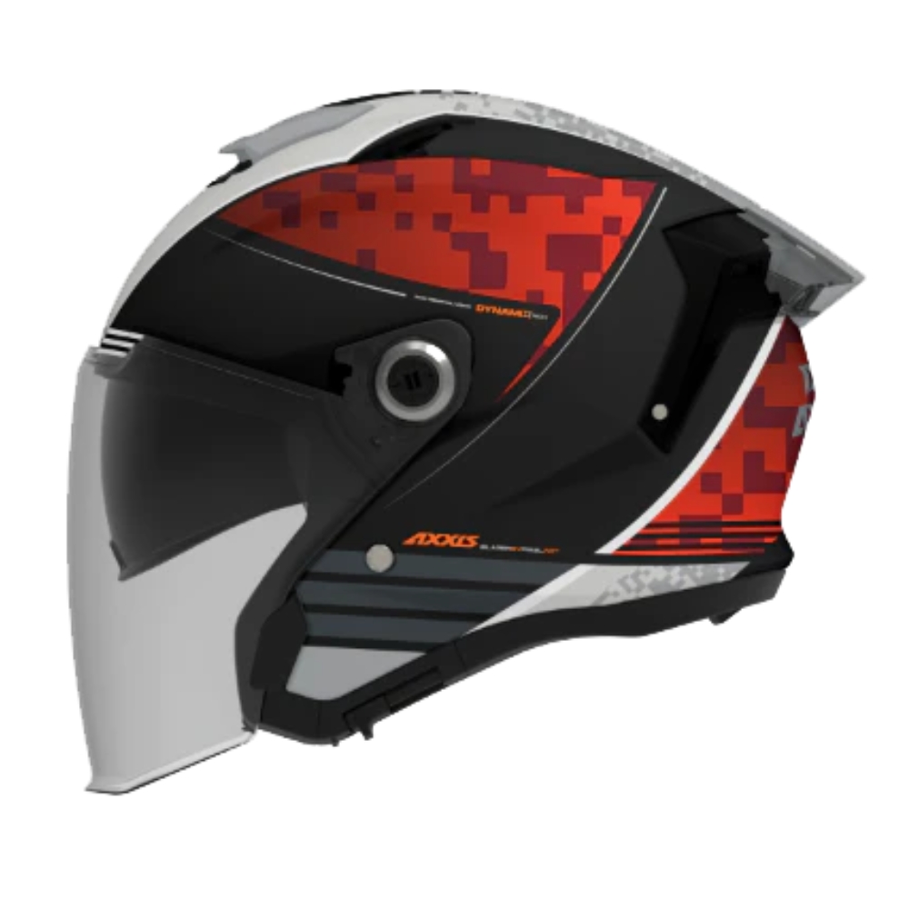 Casco Axxis Blazer Sv Pixelart   Ce U