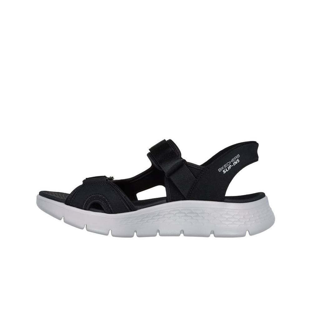 SKECHERS SANDALIAS  SLIP-INS HOMBRE GO WALK FLEX-NO MANOS 229210/BKGY NEGRA
