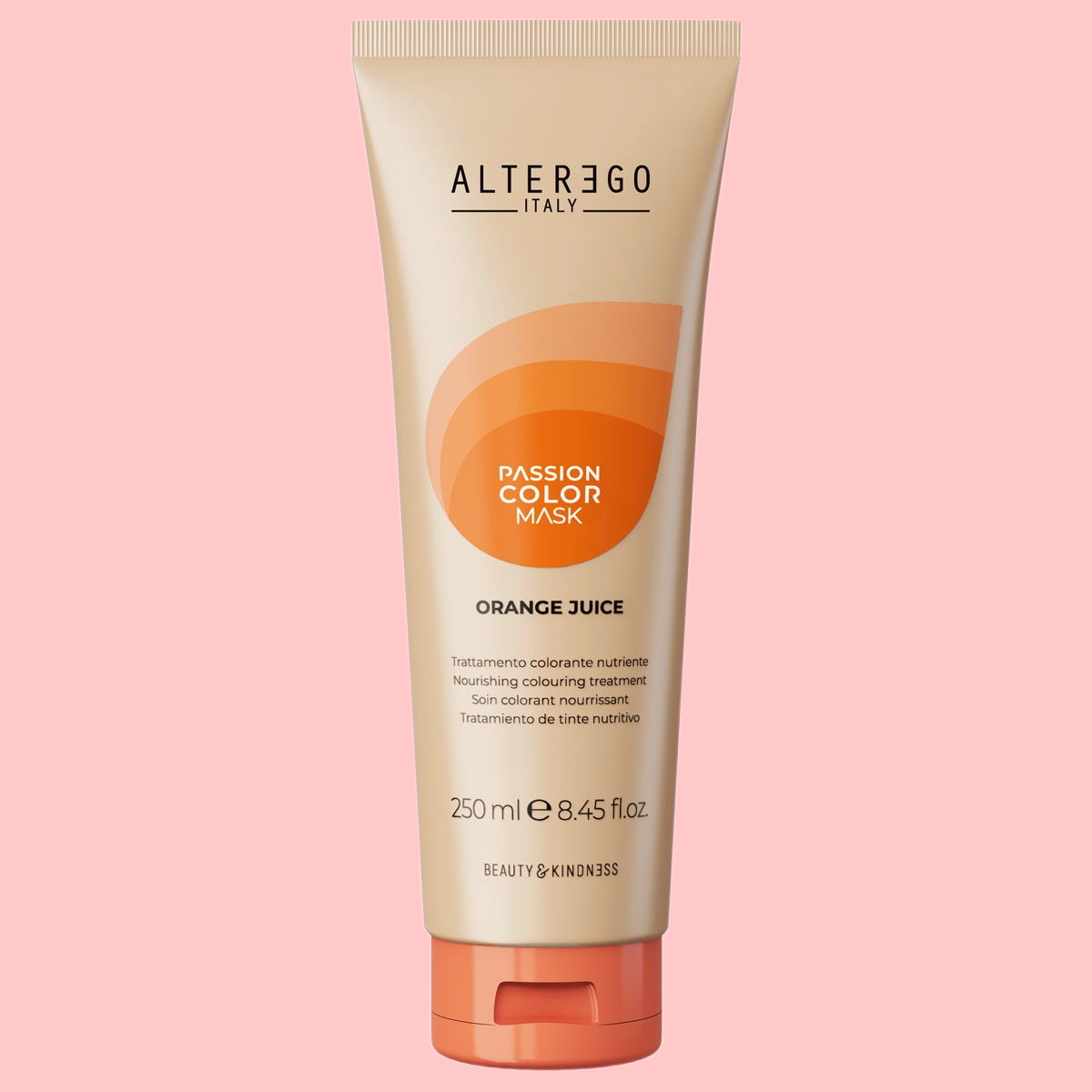 Alterego Passion Color Mask Orange Juice 250ml – Alter Ego PassionMask Orange Juice, Colormask para Cabello, Mascarilla Capilar con Color