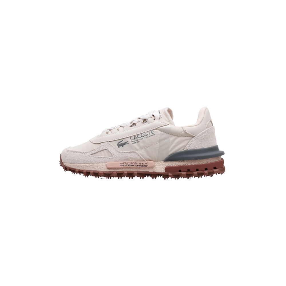 Lacoste ELITE ACTIVE Deportivas Planas Mujer Beige