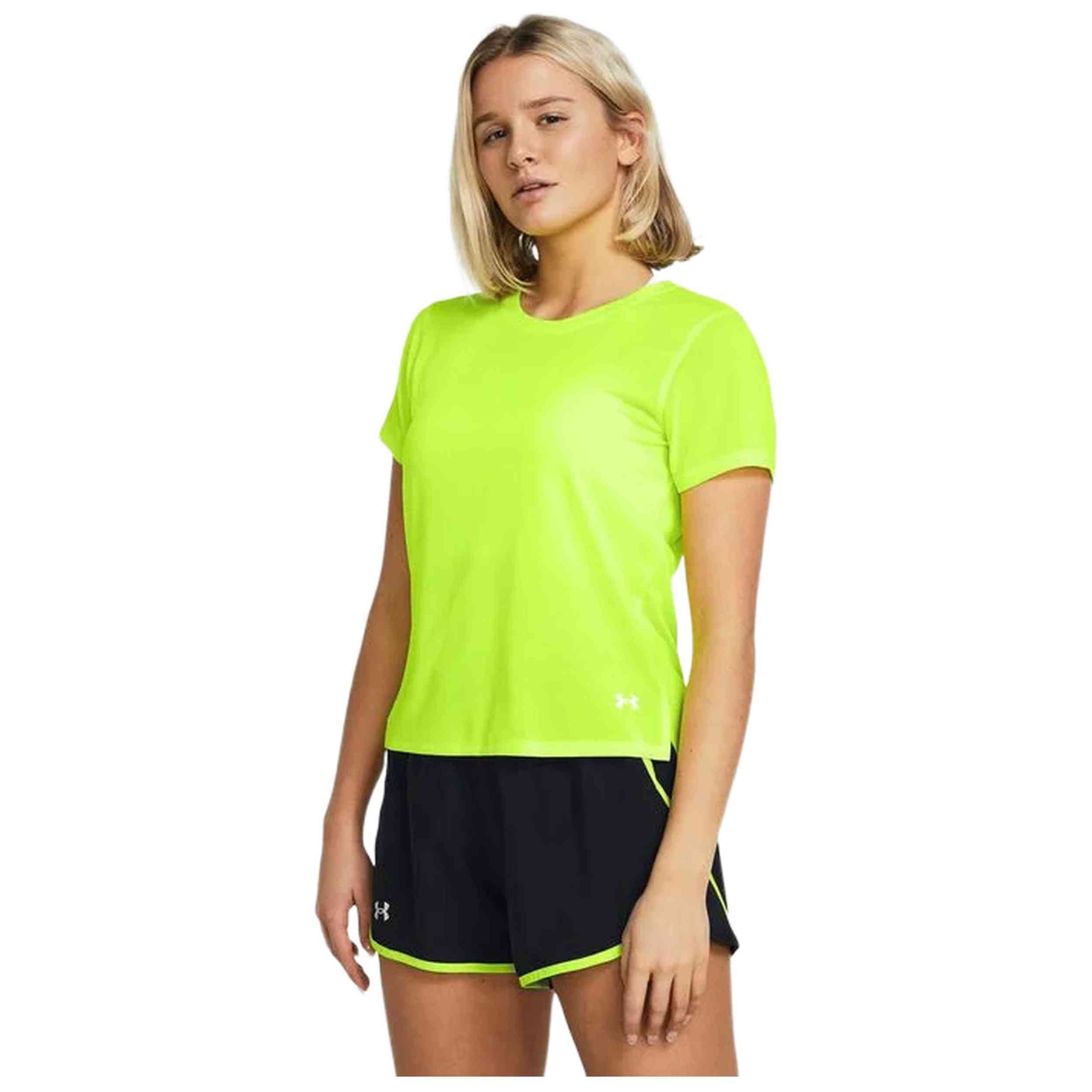 Camiseta De Manga Corta Under Armour modelo 1382434-731 para Mujer en color Multicolor