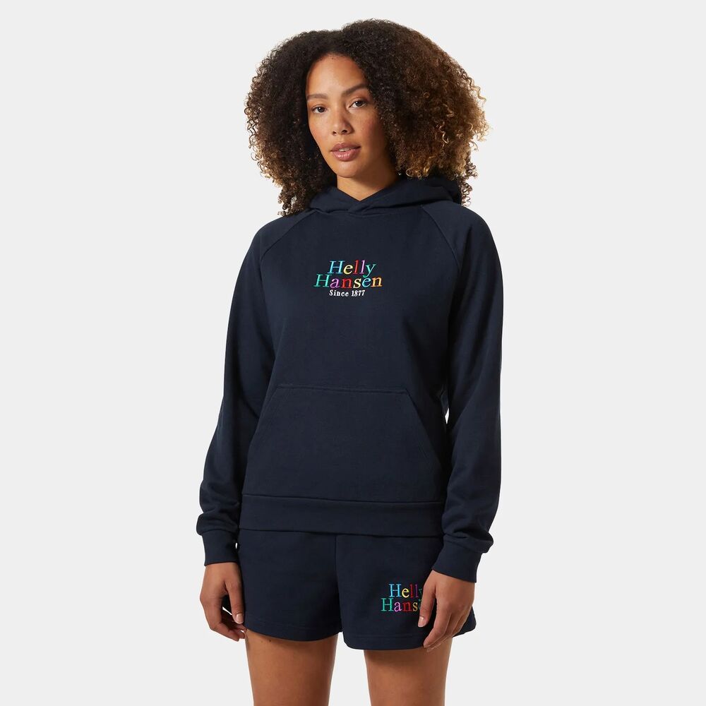 Sudadera Azul Marino Helly Hansen Core Graphic Navy