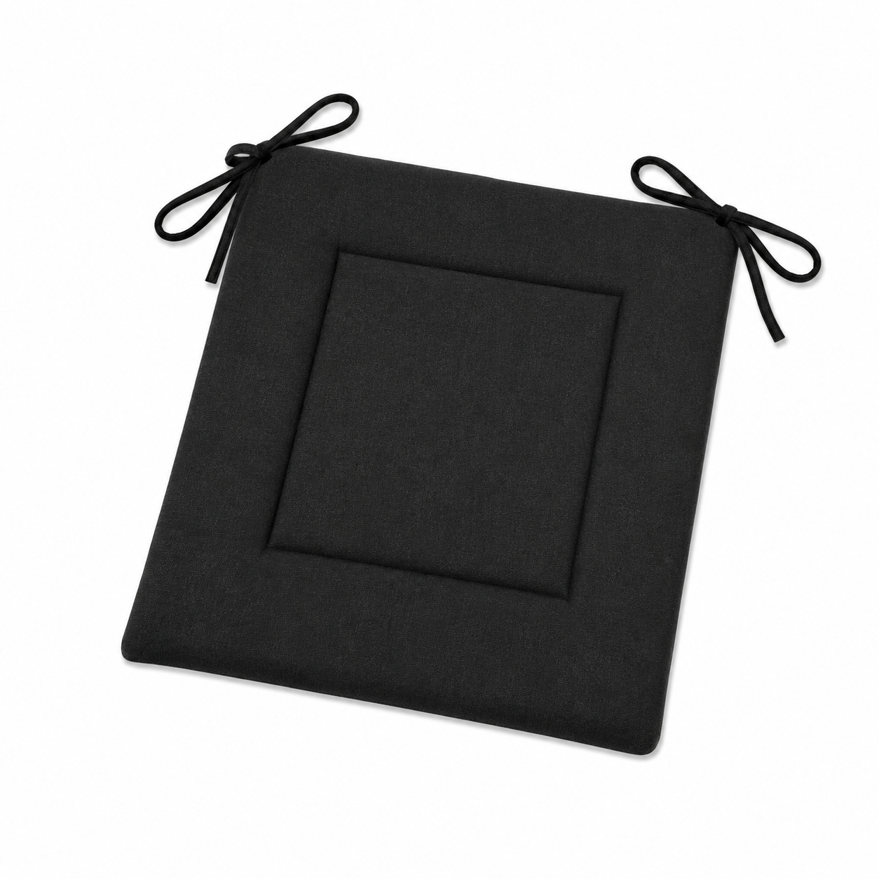 Cojín para Silla 40x40 cm con Lazos, Asiento Acolchado Antideslizante, Suave y Cómodo para Cocina, Comedor y Oficina, Pack de 2, 4 o 6 Unidades, Disponible en 10 Colores
