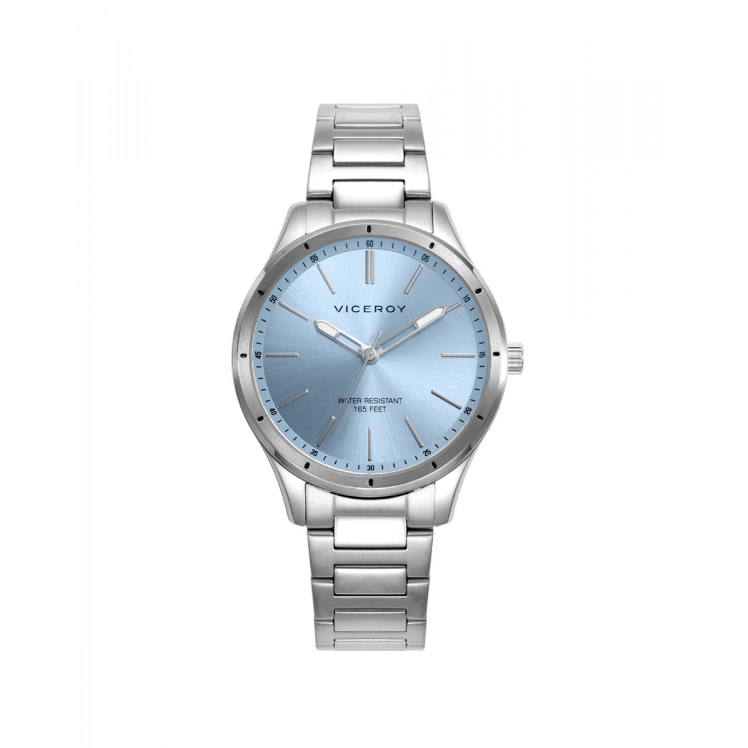Viceroy Reloj caja y brazalete de acero con movimiento cuarzo