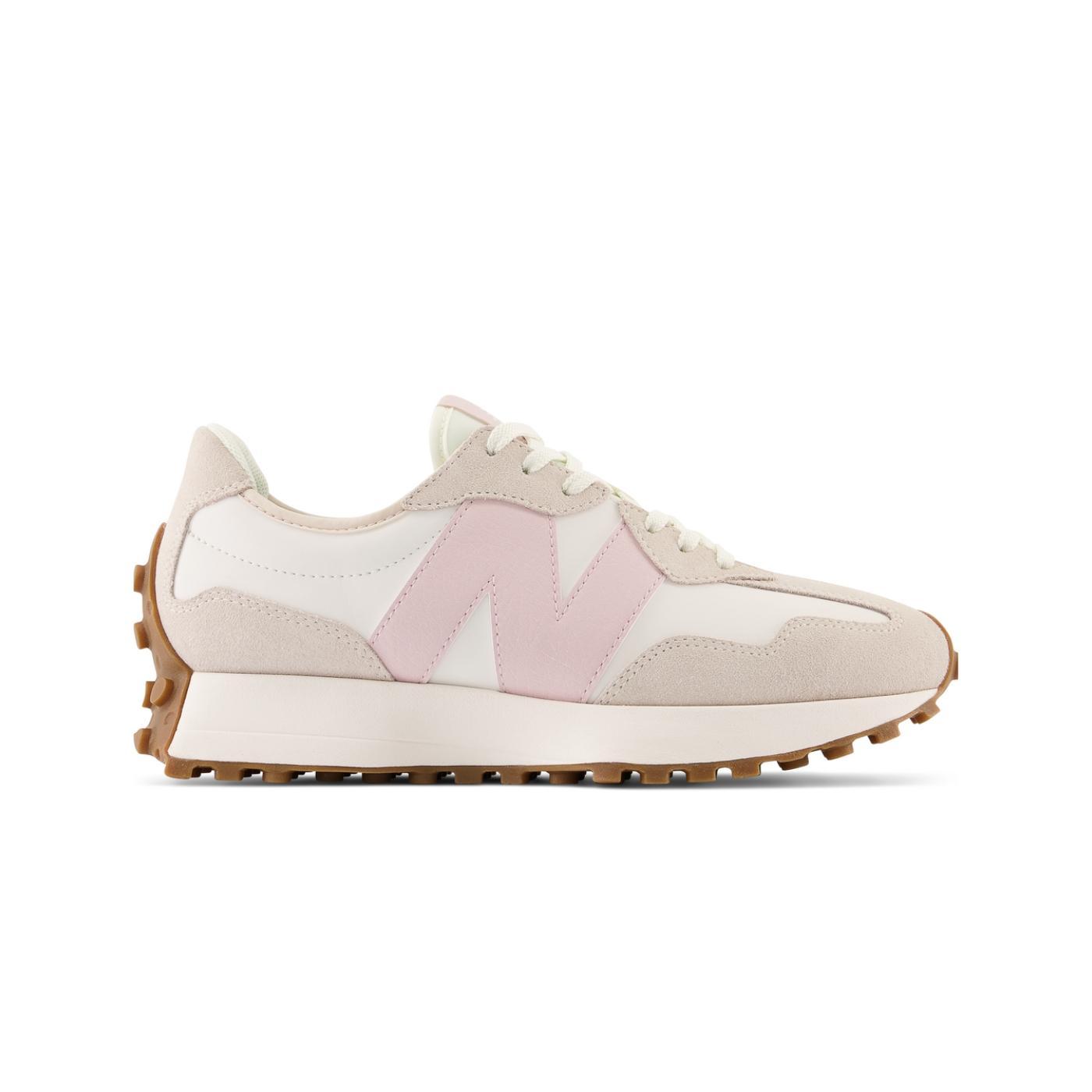 Zapatillas new balance ws327al beige rosa de mujer.
