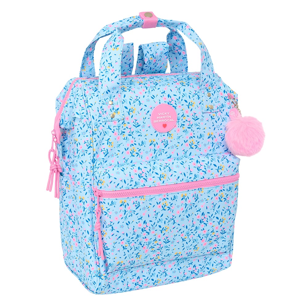 SAFTA | Mochilas Grandes con Ruedas Compact Evolution Extraíbles VMB Mochila Escolar con Carro Integrado, Cantoneras Antirrozaduras Protection, 2 Compartimentos Grandes, Organizador, Lavable