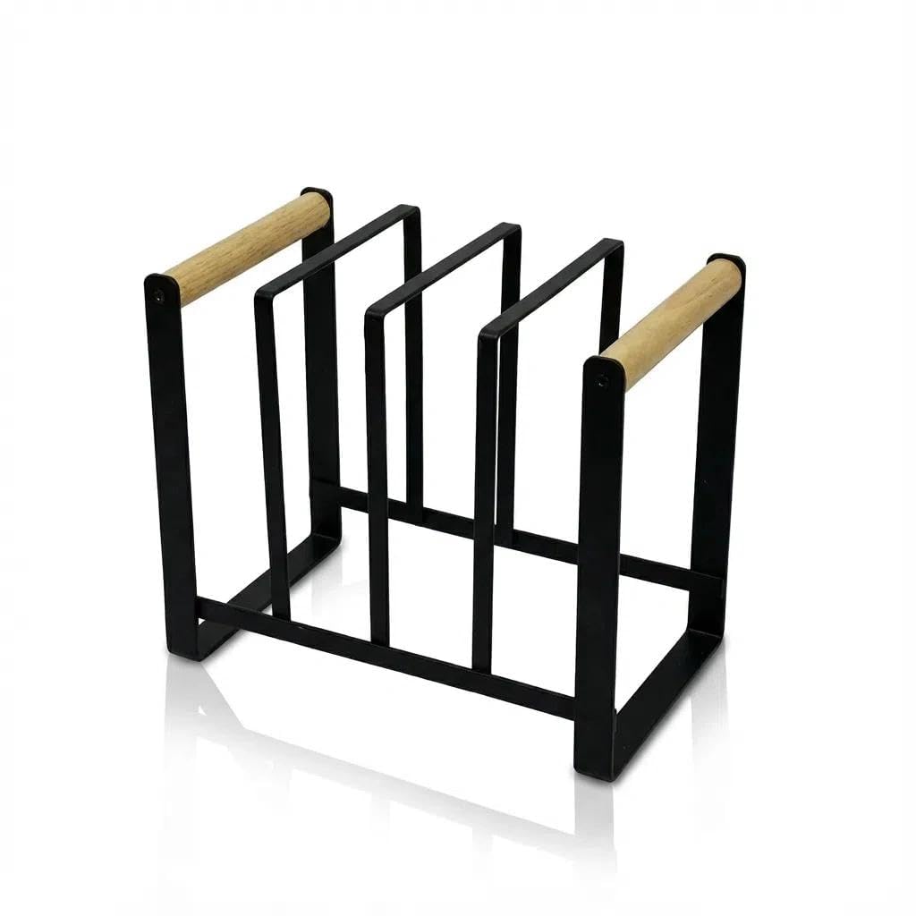 LIN HOME XZ-22299-1L Soporte para Platos con Estructura Robusta, Organizador Multiusos para Cocina