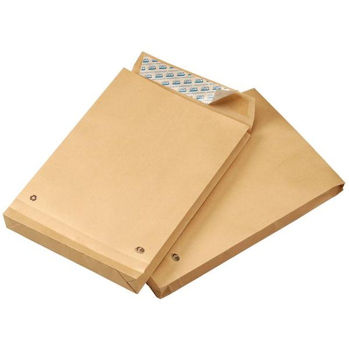 GRAFOPLAS SOBRE KRAFT FUELLE BOLSA 280X378 C/250 UNID VARIOS PAPELERIA