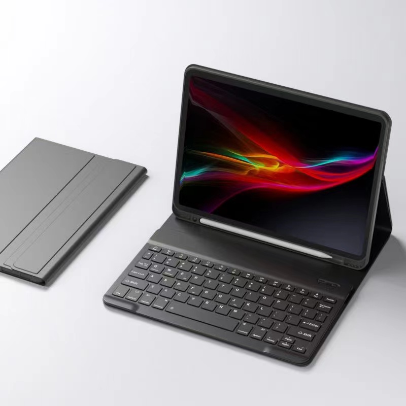 MOV Funda Para iPad 11 Generación 2025 Con Teclado Desmontable De Cuero Shockproof Anti-Dust Para iPad 10ta Generación 10.9