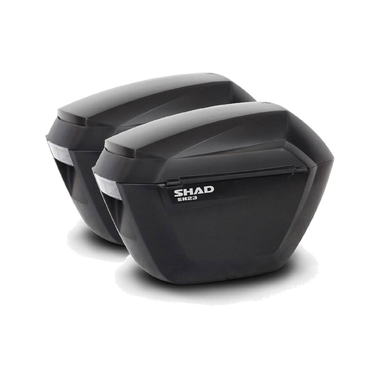 Baul Sh46 + Soporte Montaje + Maletas Sh23 + Accesorios 45 L KIT-480935