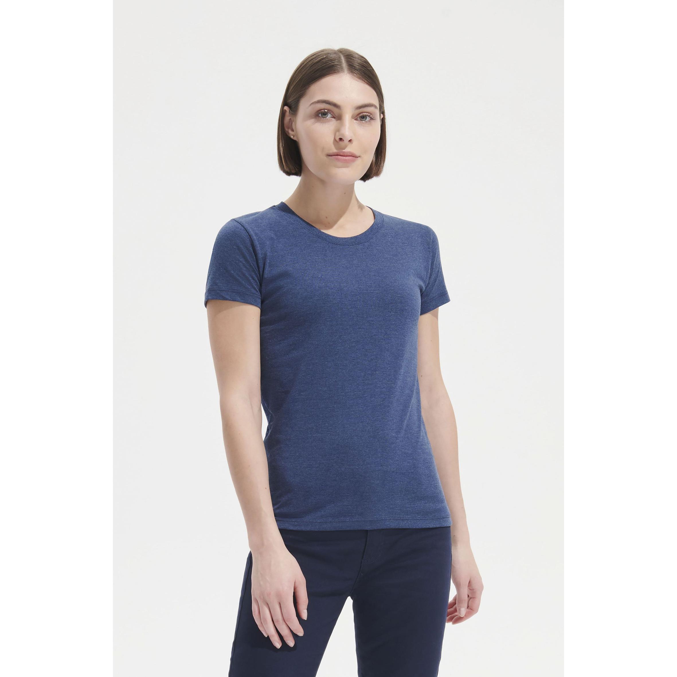 Camiseta de Manga Corta para Mujer SOL'S REGENT FIT WOMEN