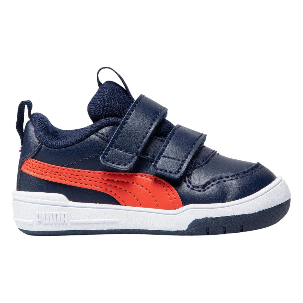 Zapatillas Puma Multiflex Sl V Inf Peocat Azul Marino Granadina 380741-02 Niños Niñas