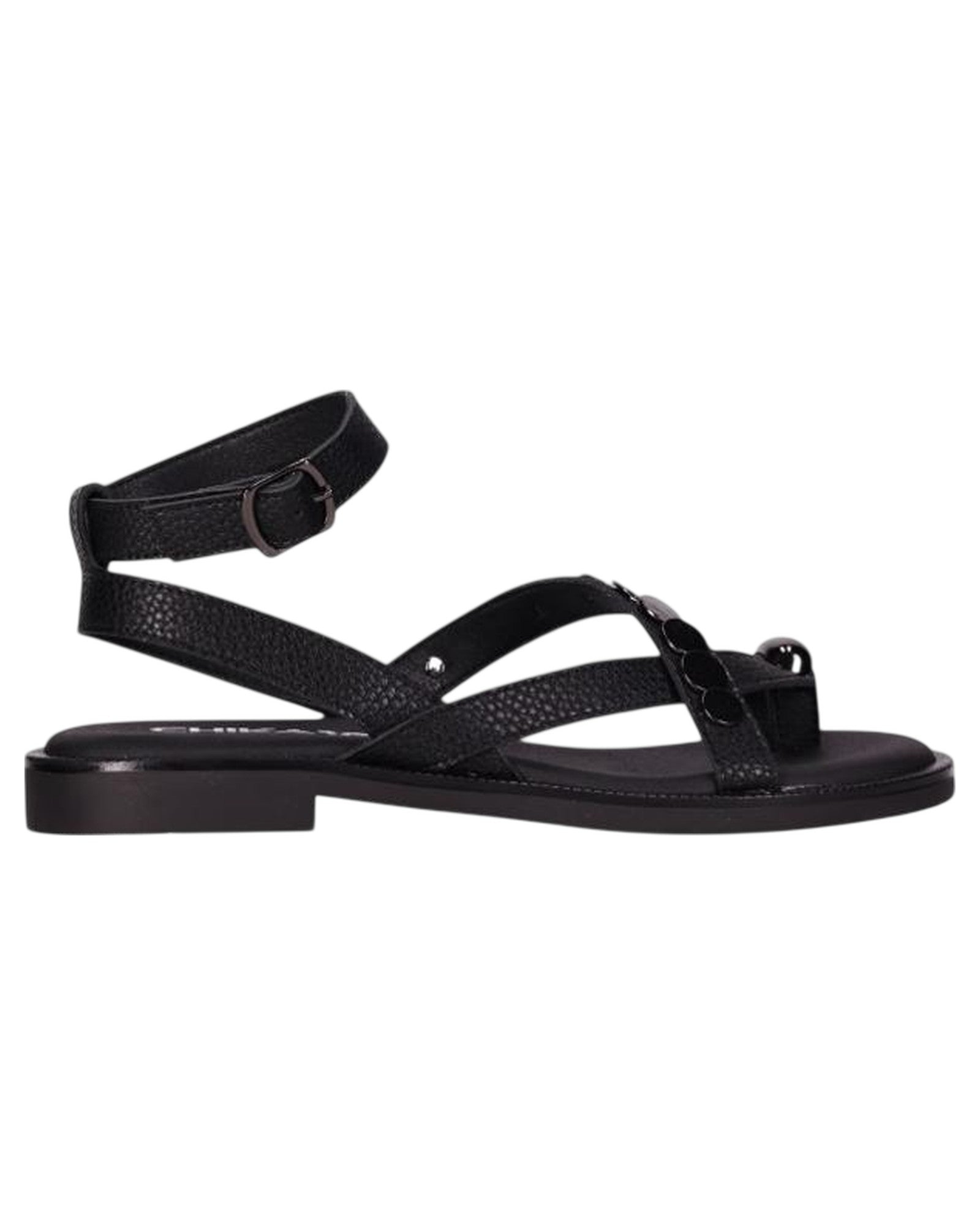 SANDALIAS DE MUJER CHIKA10 COINS 04 EN NEGRO