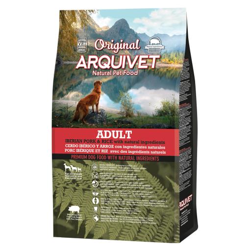 Arquivet Pienso Original Cerdo Ibérico y Arroz para Perros 20 KG