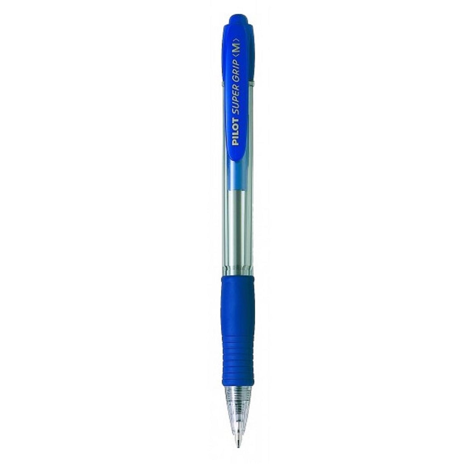 Bolígrafos Pilot Supergrip con Tinta a Base de Aceite, Tamaño de la punta 1.00 mm - Diversos modelos y cantidades