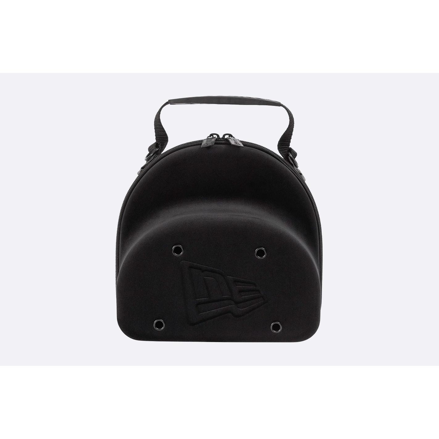Portagorras New Era 2 Unidades 59FIFTY en Terciopelo Negro - Modelo Oficial con Logos Diferenciales