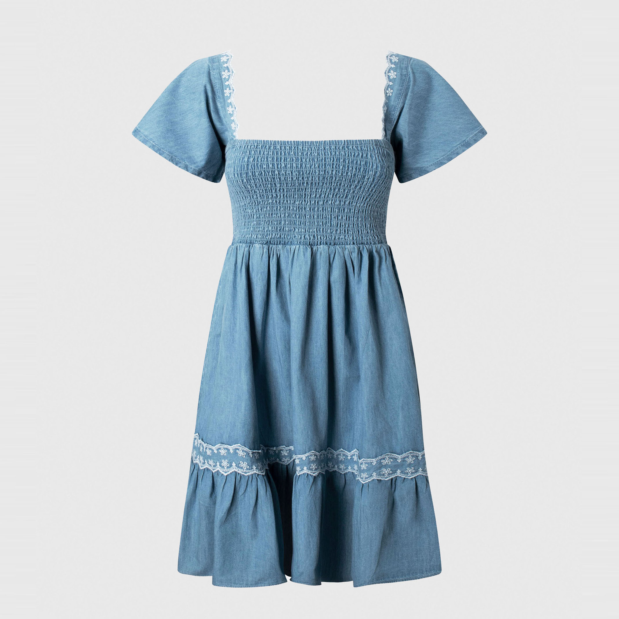 Pepe Jeans Vestidos Azul PL953221-551 , para Mujer