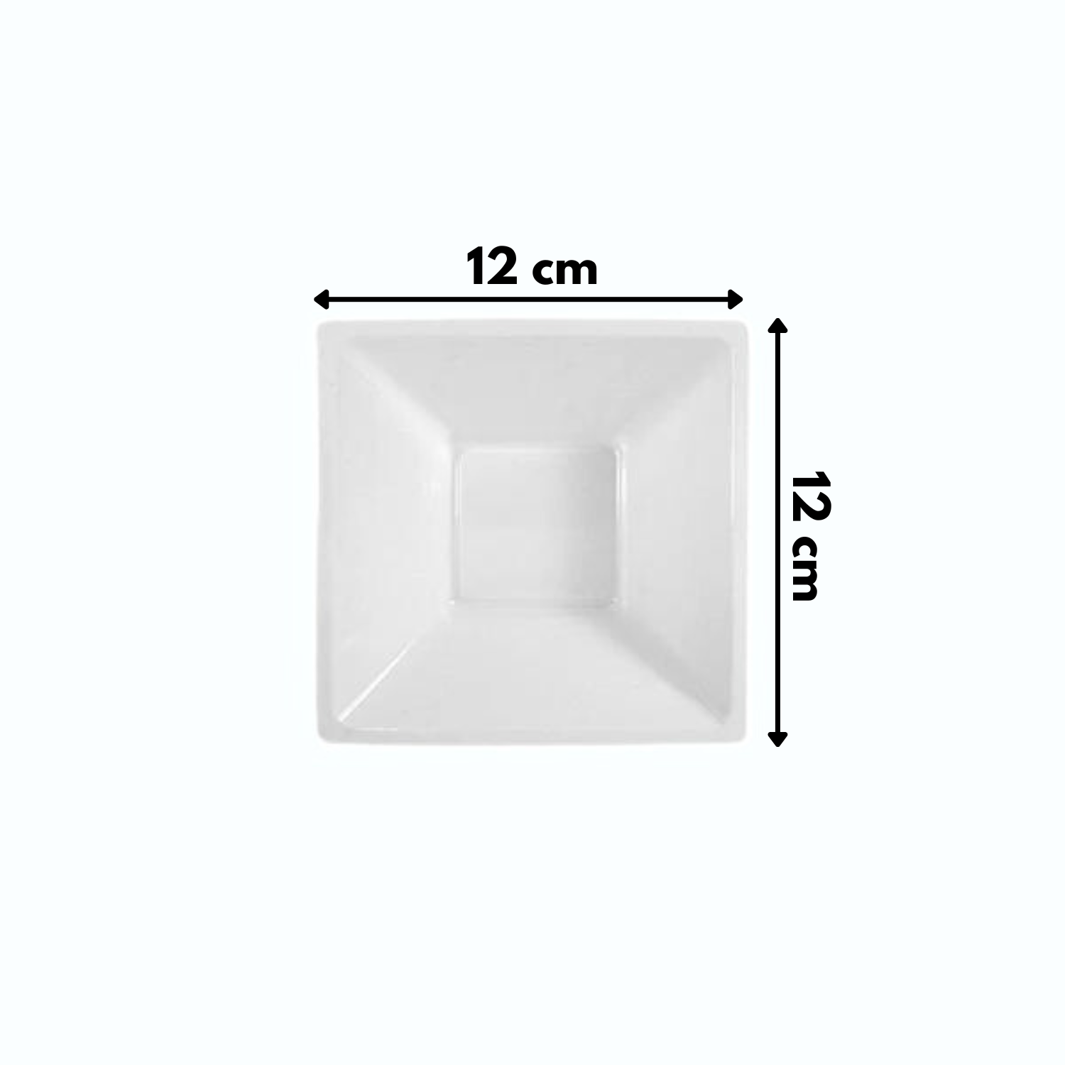 TopRed | Plato plástico reutilizable, reciclable y sostenible color blanco | Marca Maxi Products