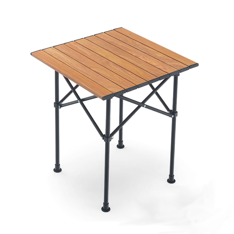 Mesa Plegable al Aire Libre, Picnic de Acero portátil/Suministros for Equipos de Barbacoa, Mesa Plegable del Respaldo del vehículo