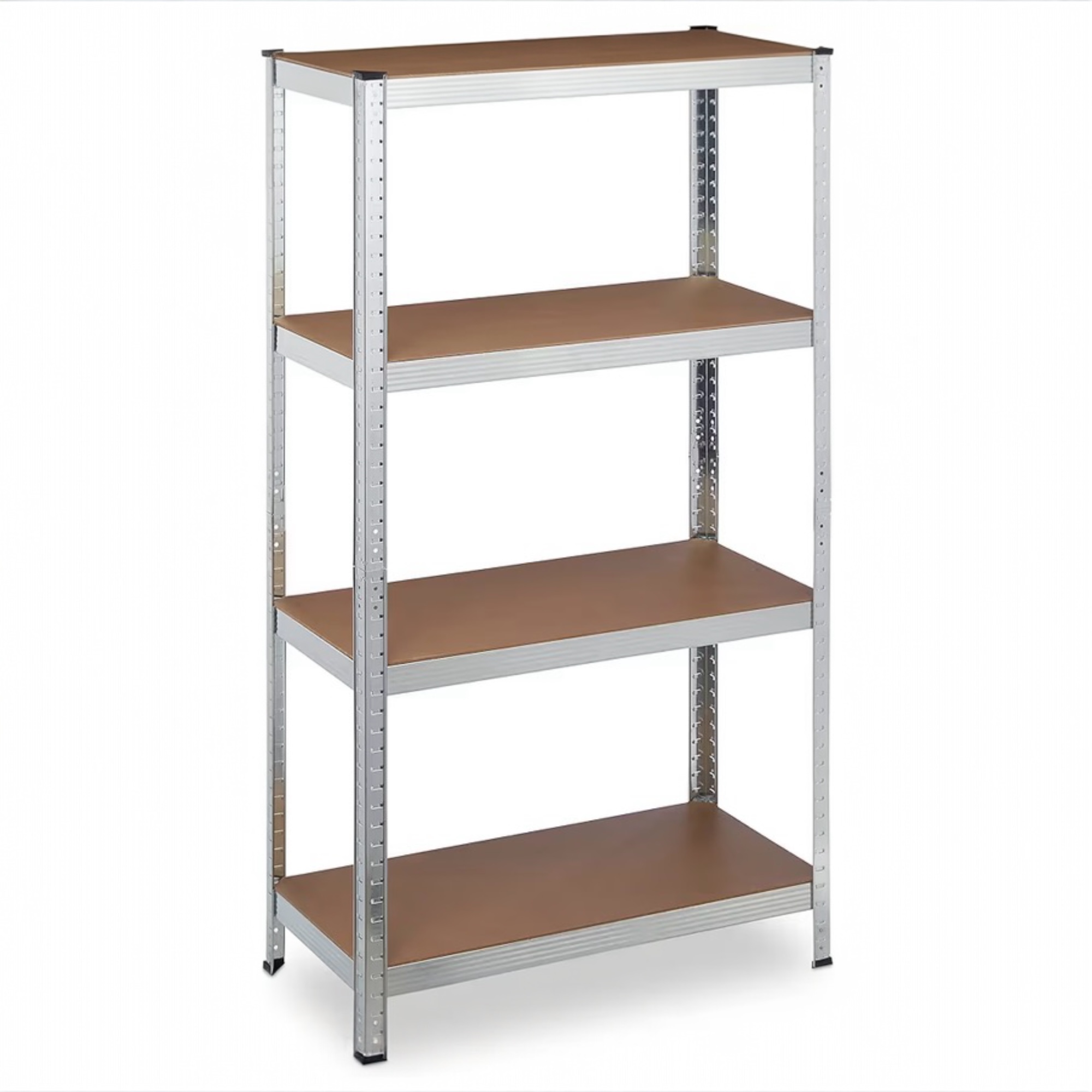 Estantería Mikomika con 5 Baldes - Capacidad de 875 kg, 183 cm de Altura, 91 cm de Ancho y 46 cm de Profundidad - Estructura de Acero Galvanizado, Perfecta para Cocina, Oficina, Garaje y Más (NAVE-001 2790 D1)