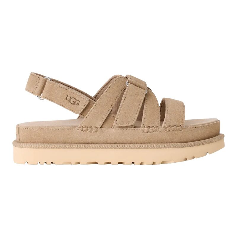 Sandalias Beige UGG Goldenstar Gleam Mustard Seed con Suela Ligera y Gran Sujeción
