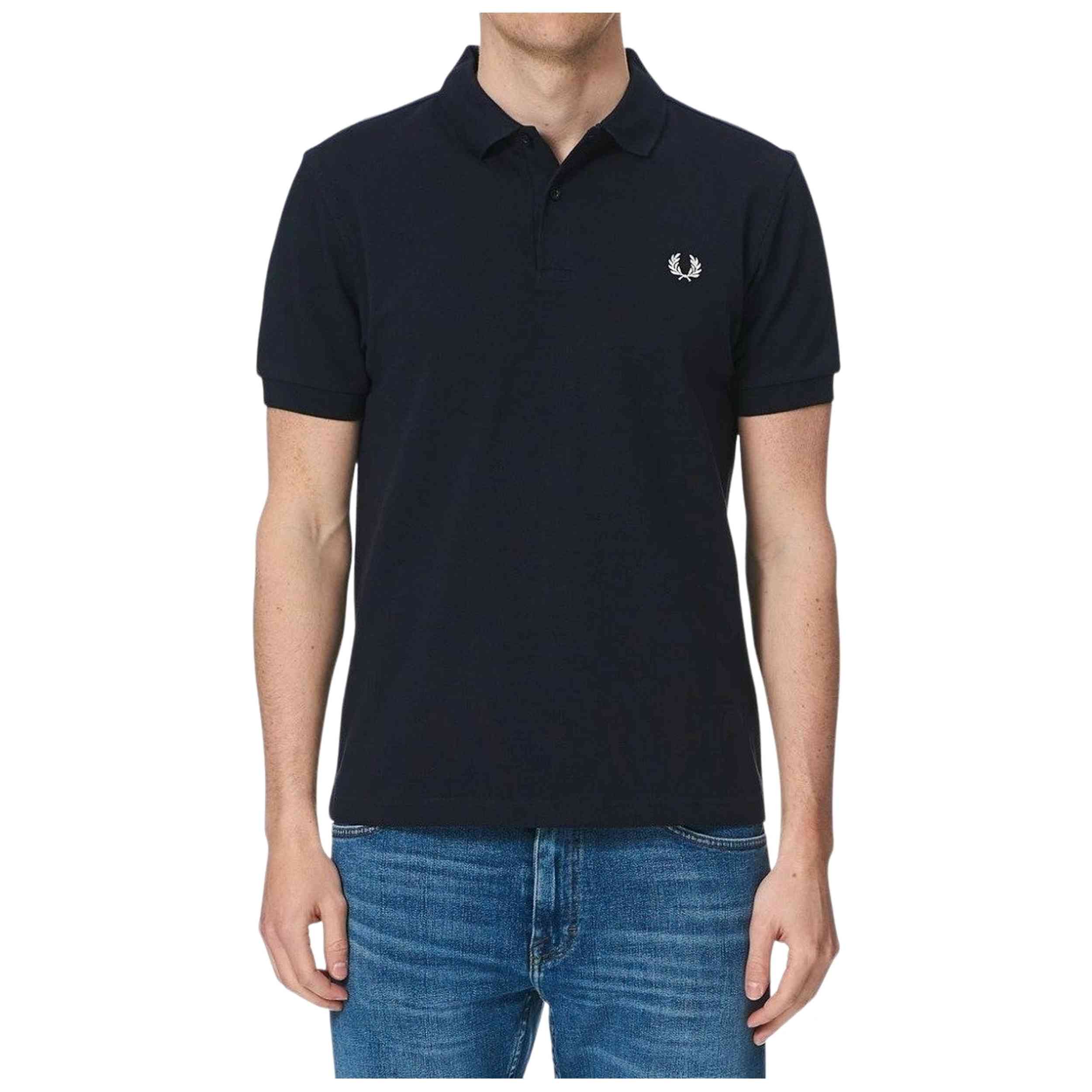 Polo De Manga Corta Fred Perry modelo 48652663161171 para Hombre en color Azul