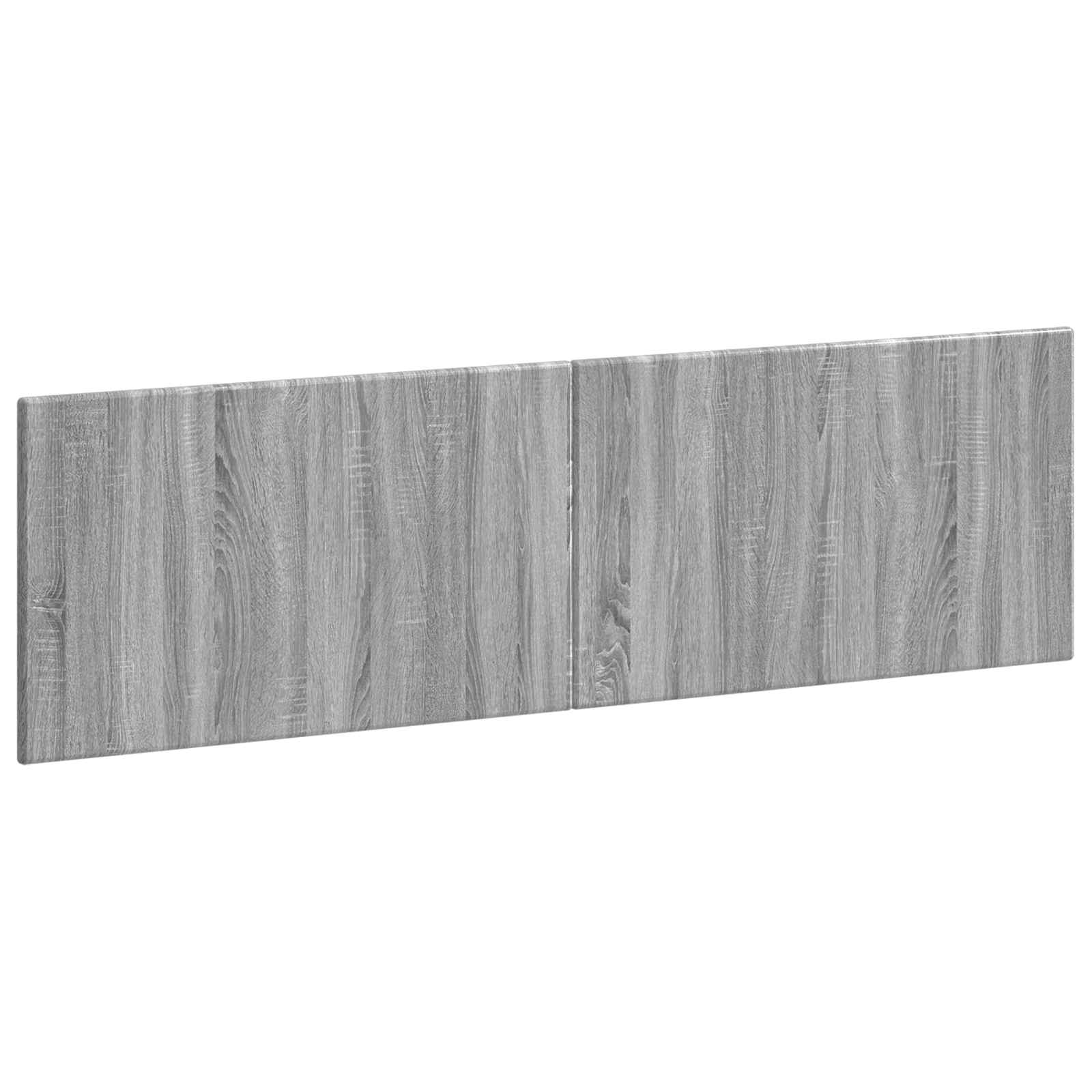 vidaXL Cabecero montada en la pared BREDA Madera de ingeniería 180 x 3 x 50 cm Multicolor