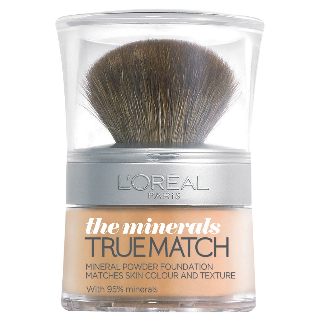 BASE EN POLVO L'OREAL THE MINERALS TRUE MATCH D3-W3 BEIGE DORÉ