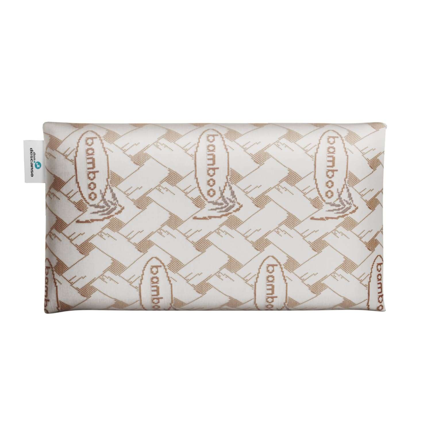 Nalui Almohada Viscoelástica Chloe Blanco de Viaje Bambú (42 x 24cm)