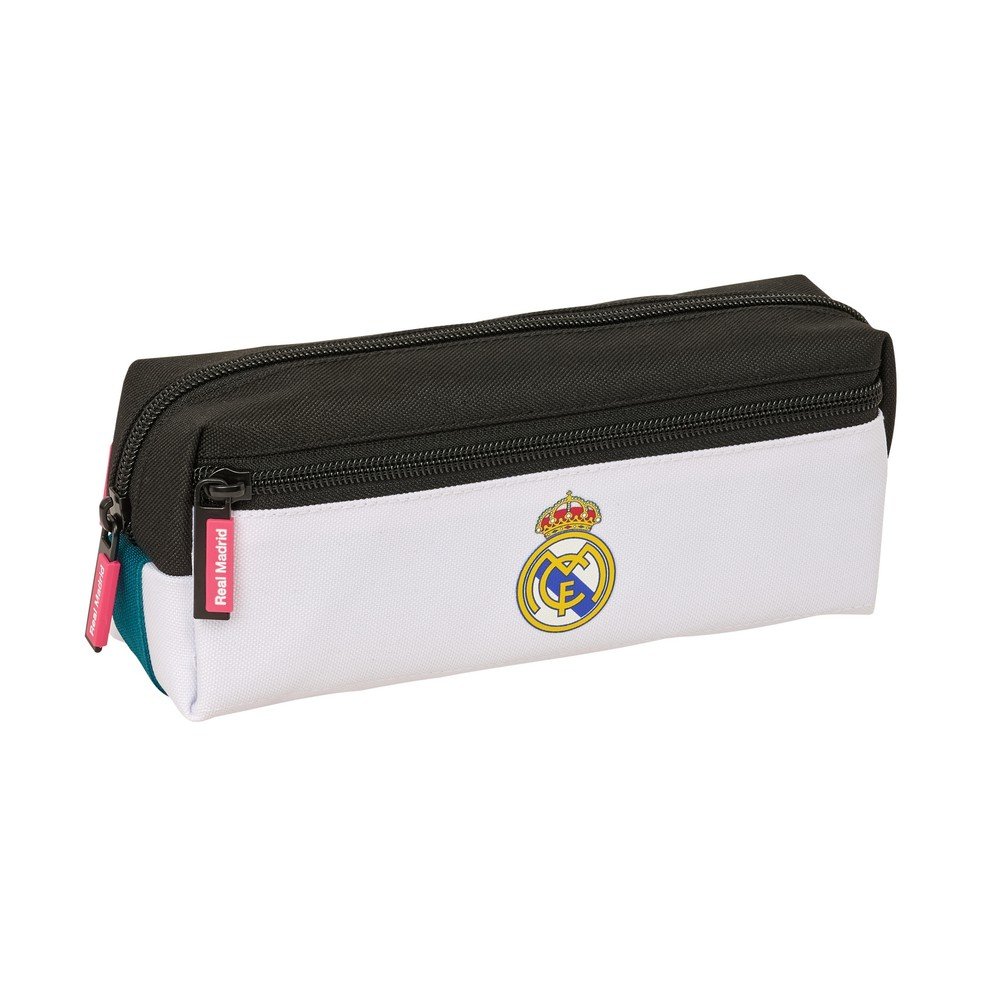 SAFTA PORTATODO TRIPLE PEQ. C/GOMA ELAST. 22CM REAL MADRID 1ª EQUI REAL MADRID 1ª EQUIP. 26/ 27 6x22x8 Cms.