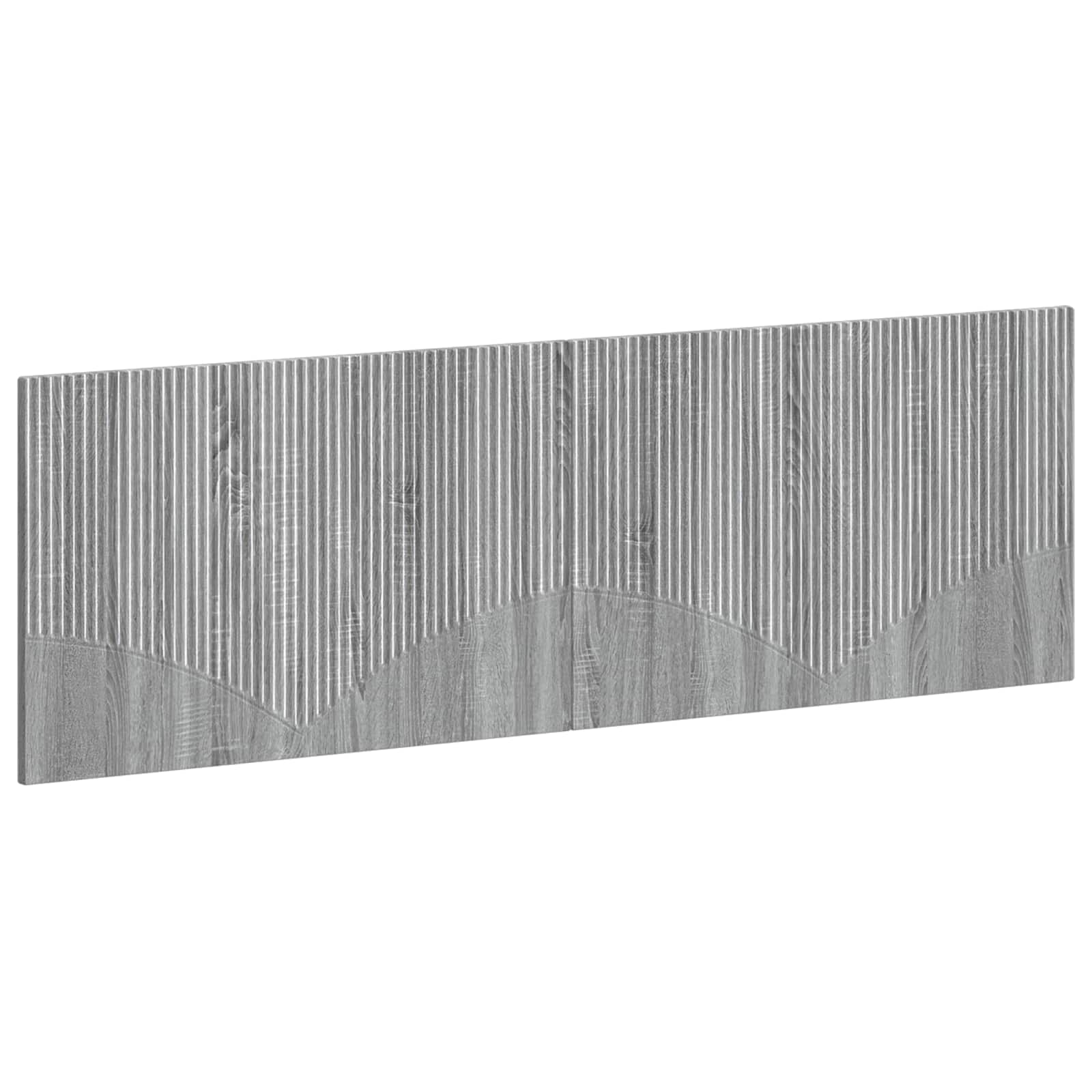 vidaXL Cabecero montada en la pared HOORN Madera de ingeniería 160 x 3 x 50 cm Multicolor