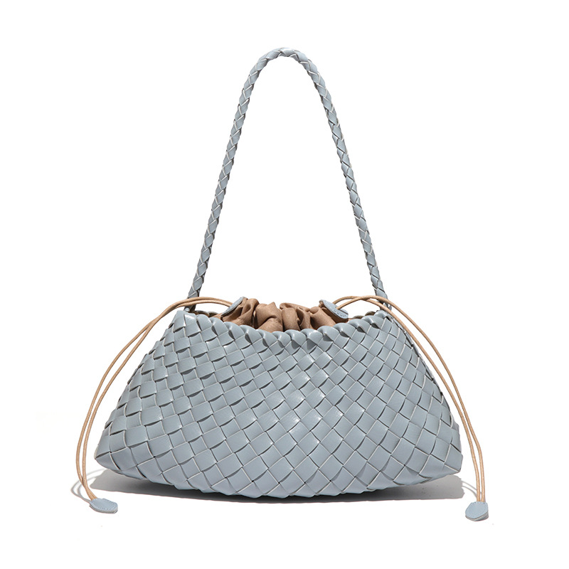 Bolso hobo tejido para mujer, bolso de hombro elegante